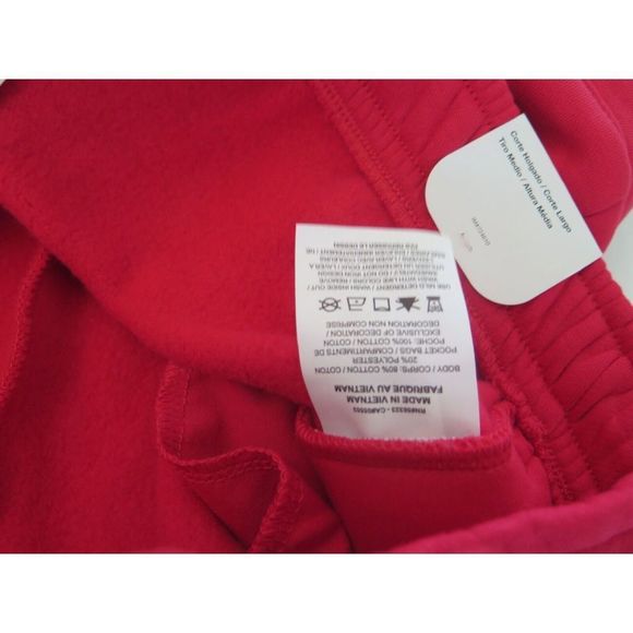 Nike DO2571 643 Women's Sz M Very Berry Red Loose Dance Cargo Sweatpants $80 - Picture 7 of 7